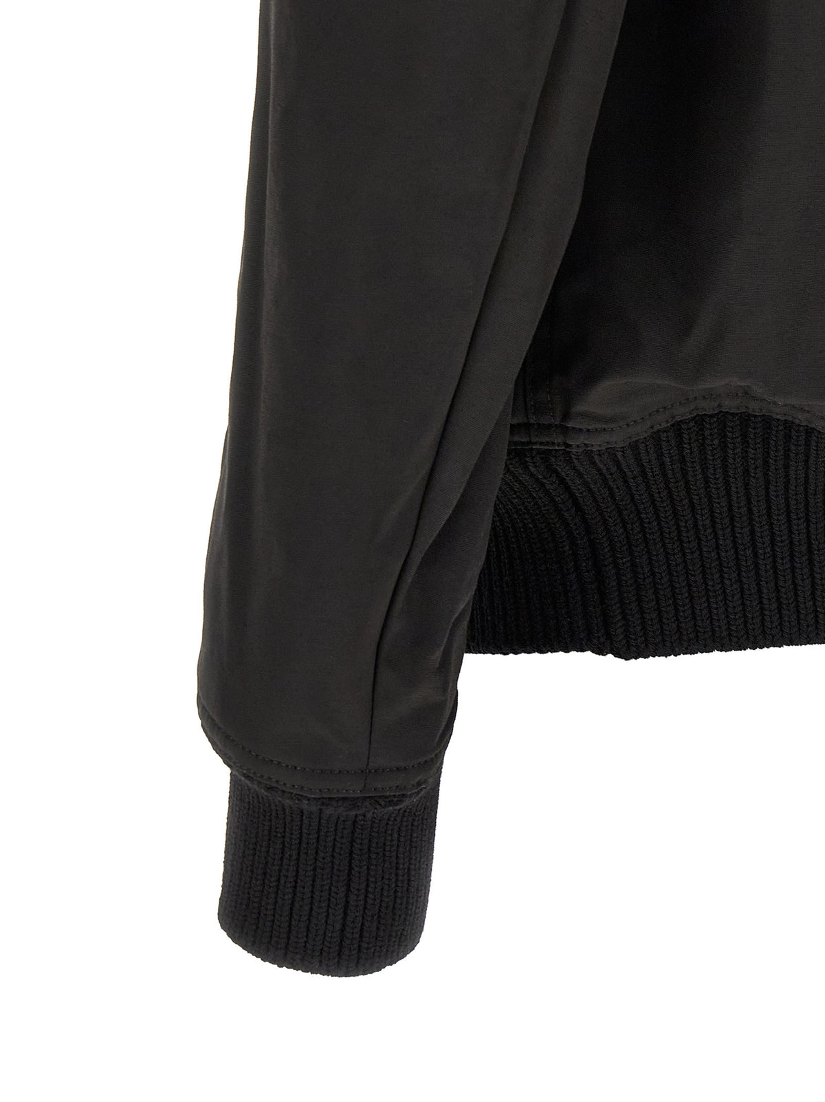 Rick Owens Heizer Flight Bomber Jacket Black