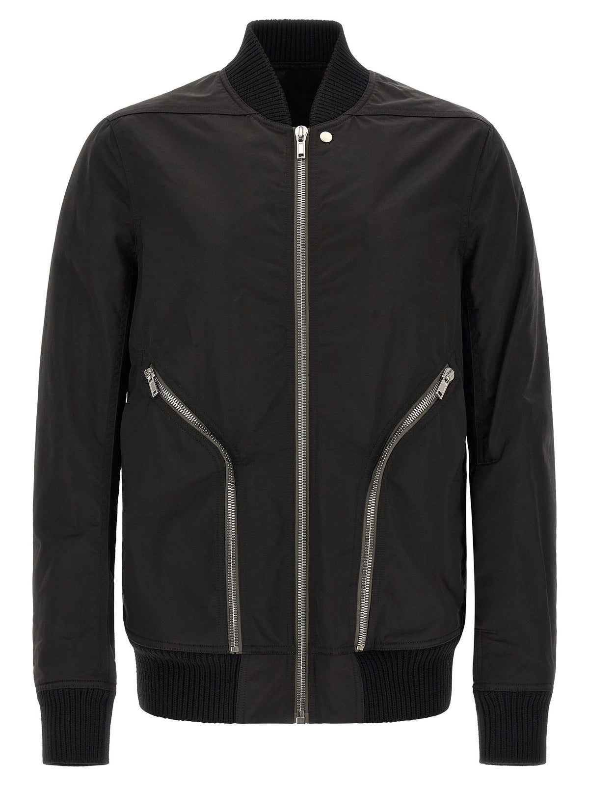 Rick Owens Heizer Flight Bomber Jacket Black