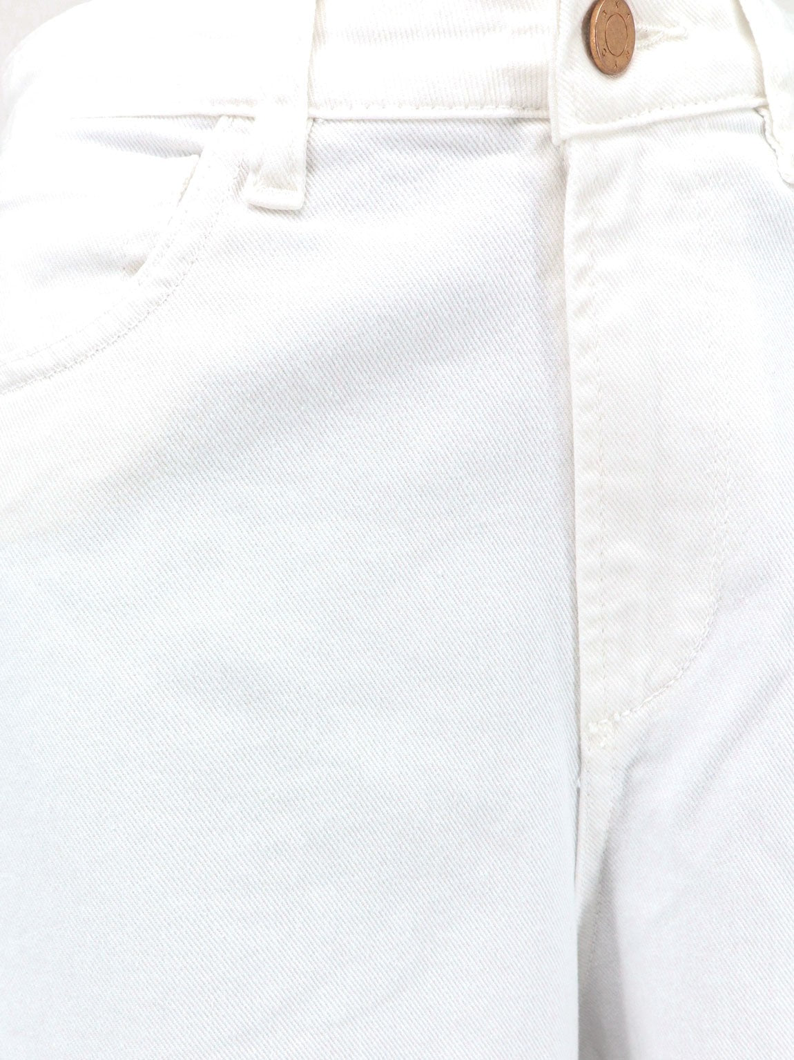 3x1 Women's Hellen Denim Trousers White