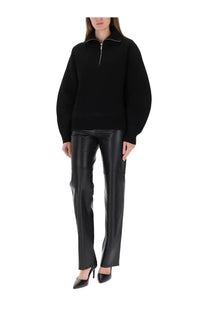Helmut Lang Women's Zippered Apex Jersey Black
