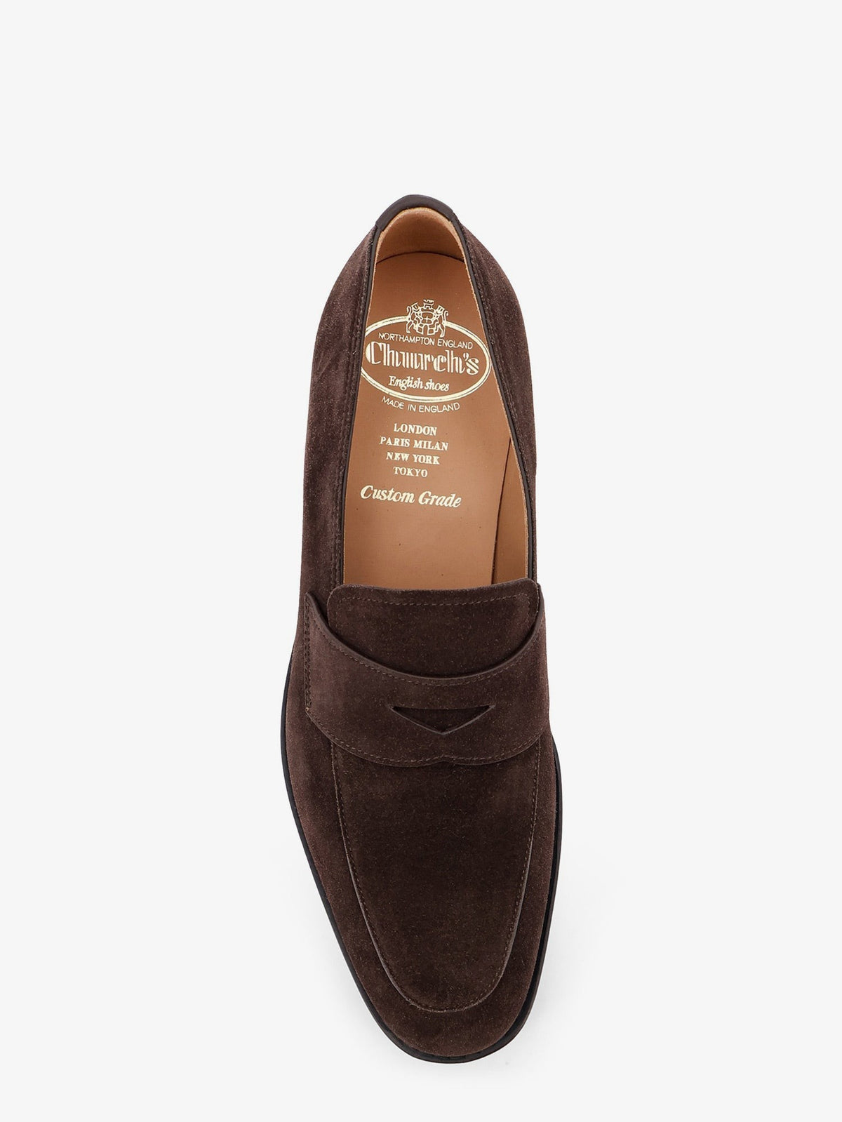 Church's Men's Hertford Suede Loafers Brown