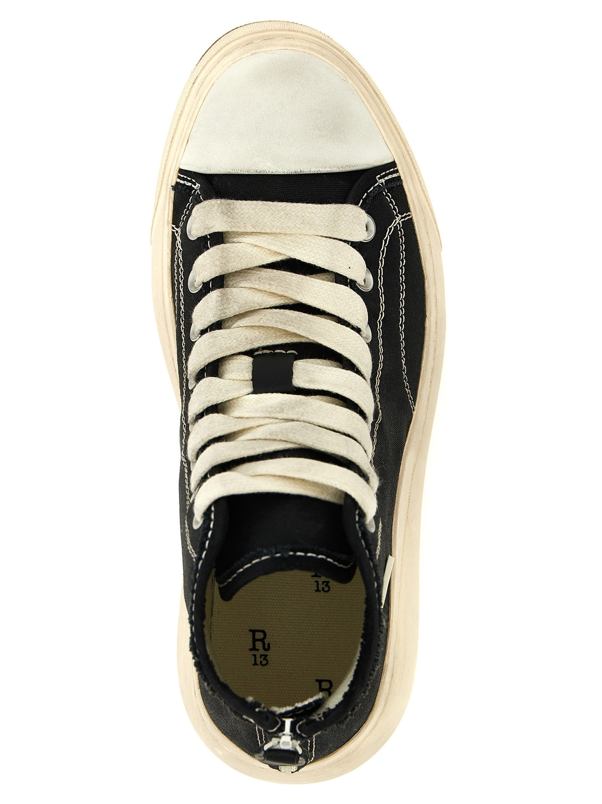 R13 Hi Top Sneakers Black
