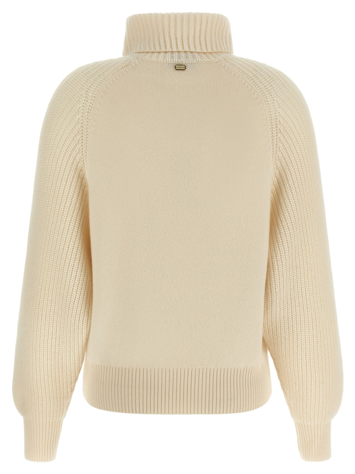 Agnona High Neck Sweater White