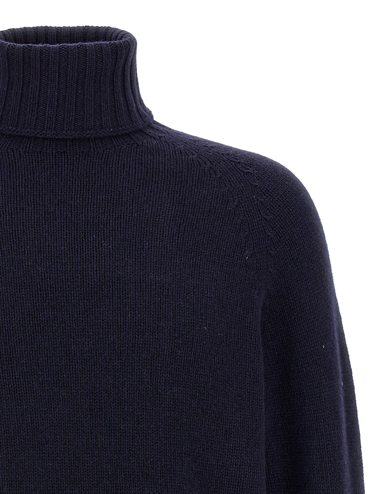 ma' ry' ya High Neck Sweater Blue