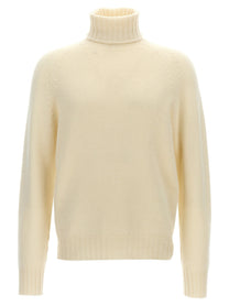 ma' ry' ya High Neck Sweater White