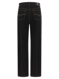 Versace High Waist Jeans Black, view 2