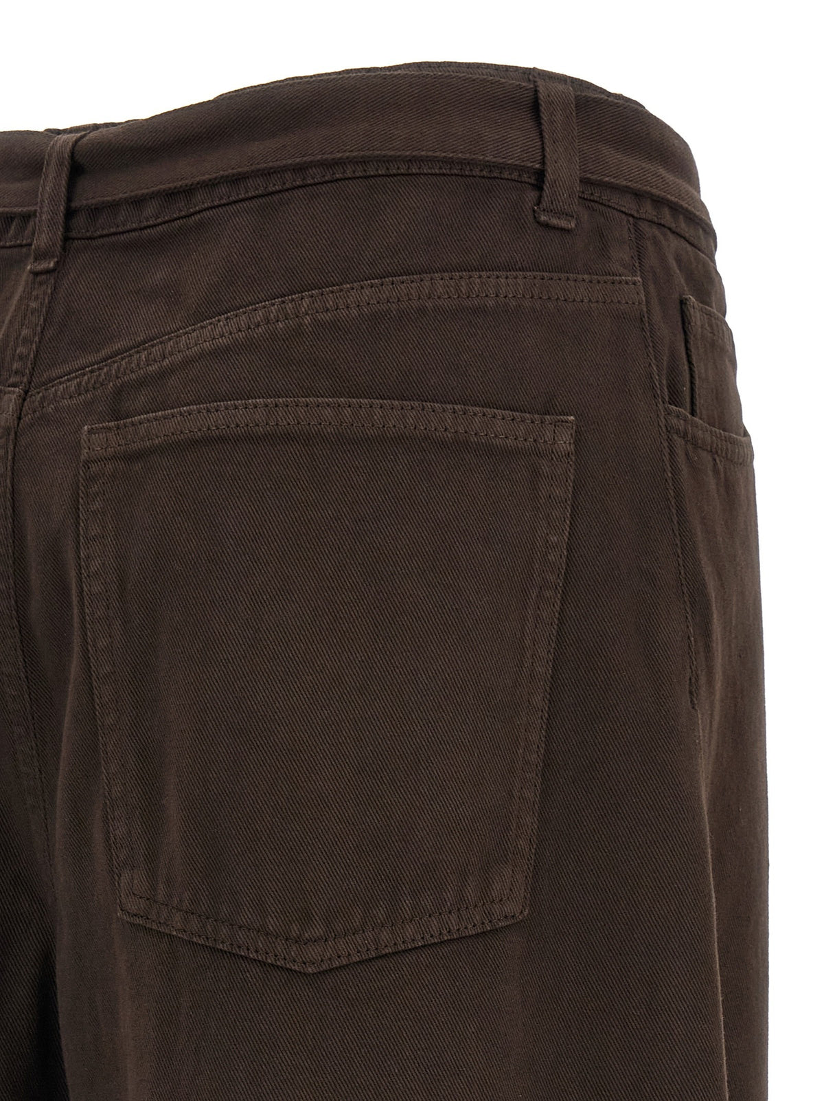 TWINSET High Waist Jeans Brown
