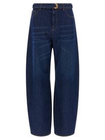 TWINSET High Waist Jeans Blue