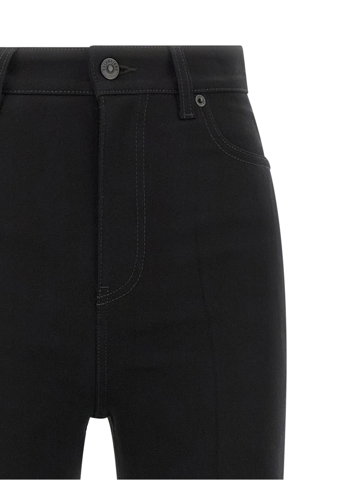 Balenciaga High Waist Jeans Black