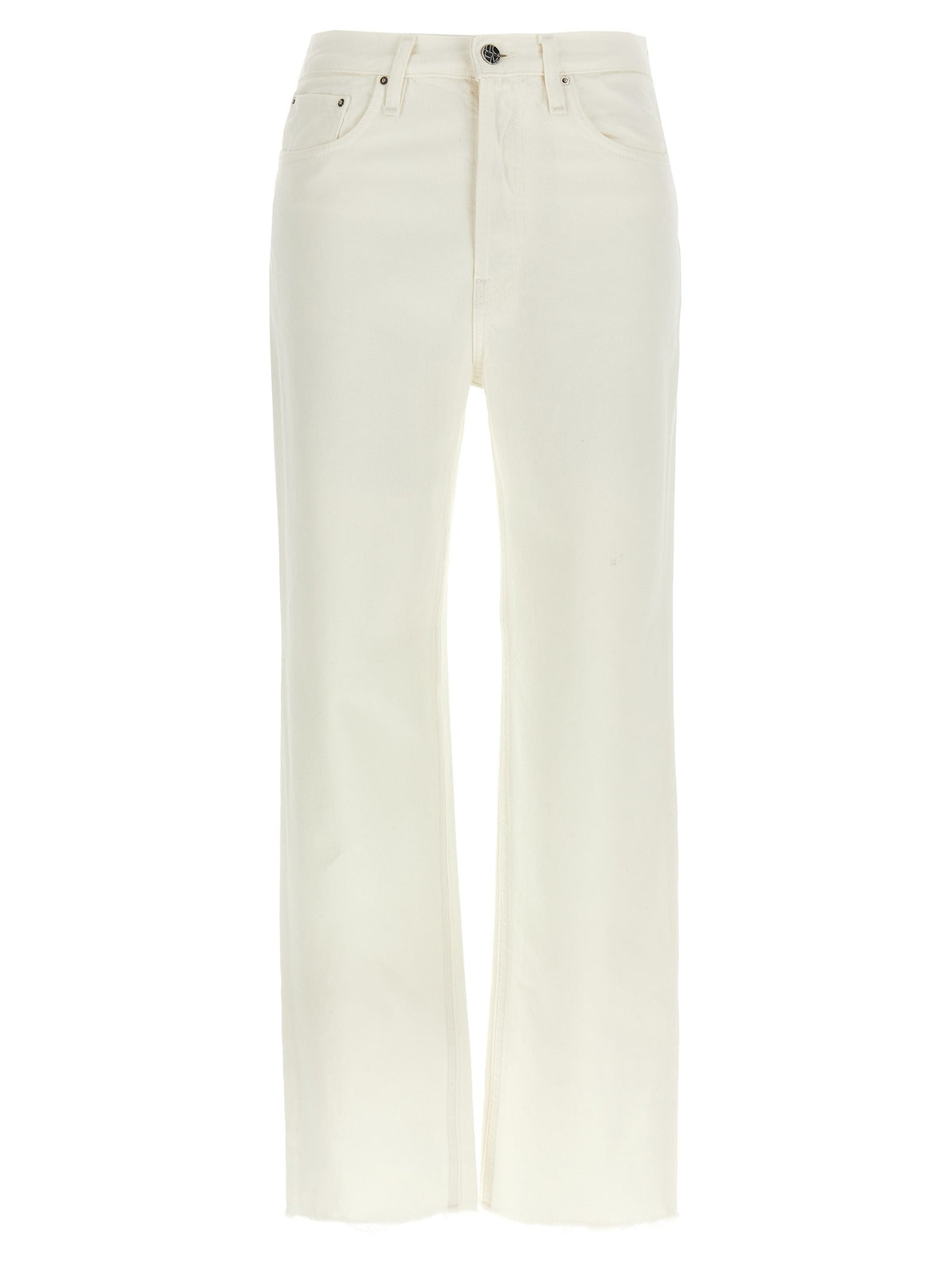 Toteme High Waist Jeans White