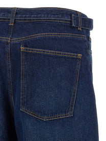 TWINSET High Waist Jeans Blue