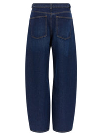 TWINSET High Waist Jeans Blue