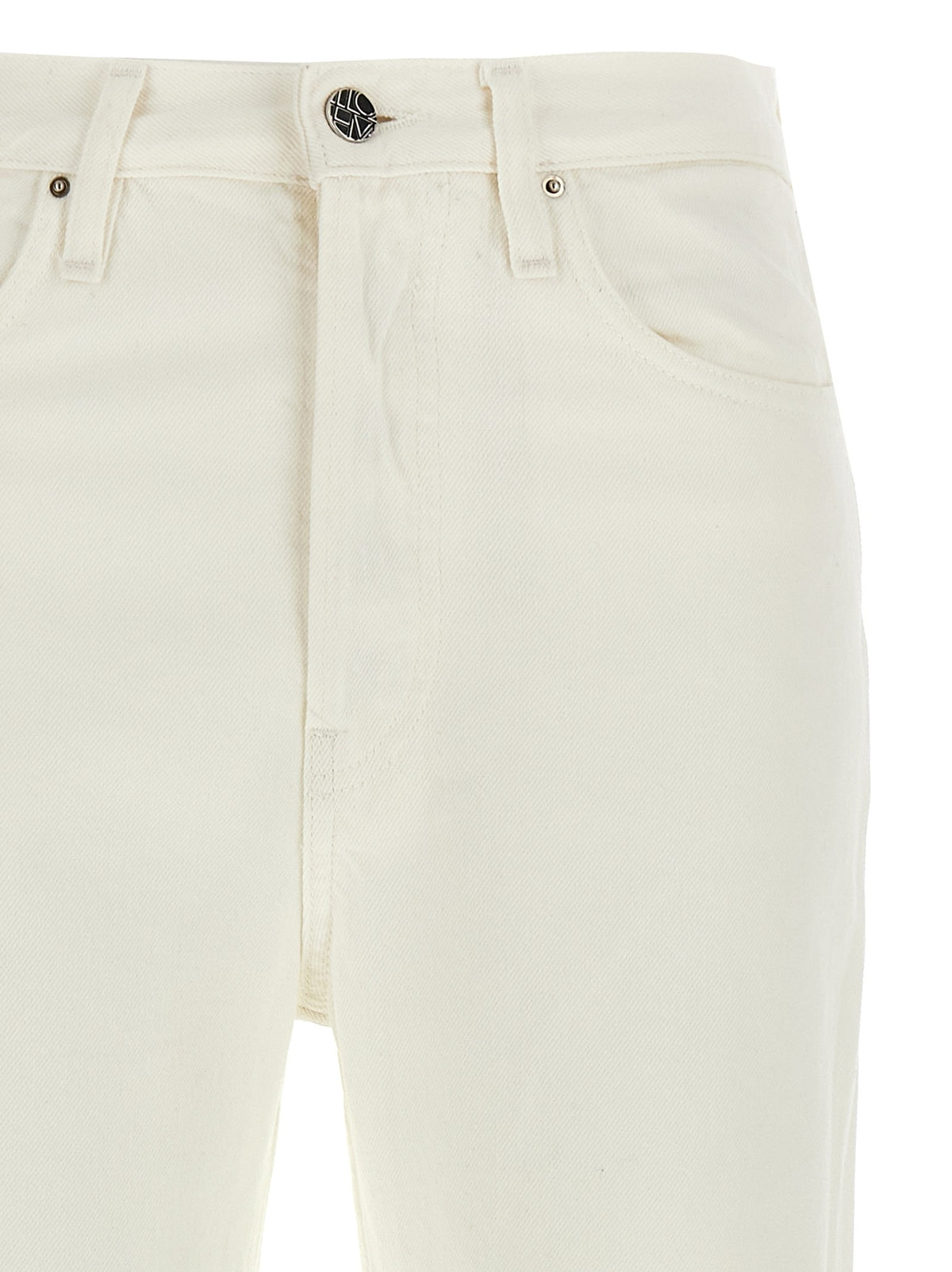 Toteme High Waist Jeans White