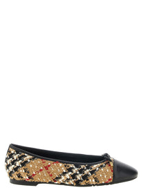 Burberry Highgate Ballet Flats Gold