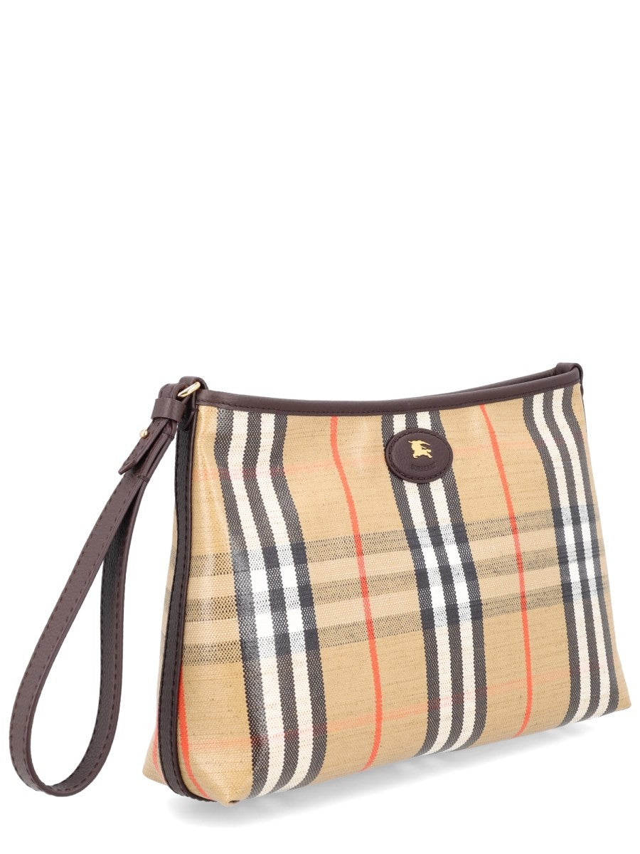 Burberry Men's Highlands Clutch Bag Multicolor