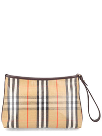 Burberry Men's Highlands Clutch Bag Multicolor