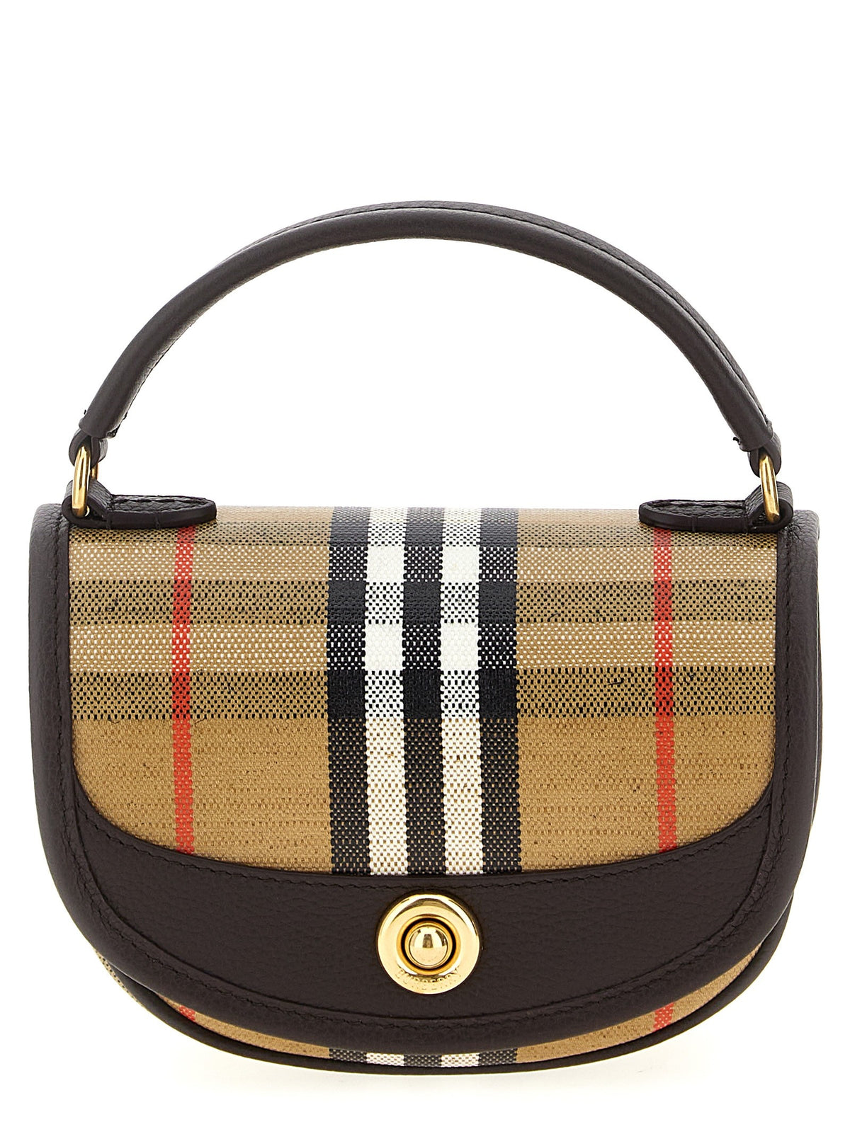 Burberry Highlands Mini Handbag Gold