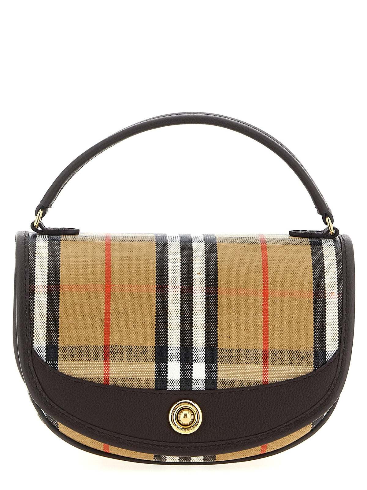 Burberry Highlands Shoulder Bag Gold