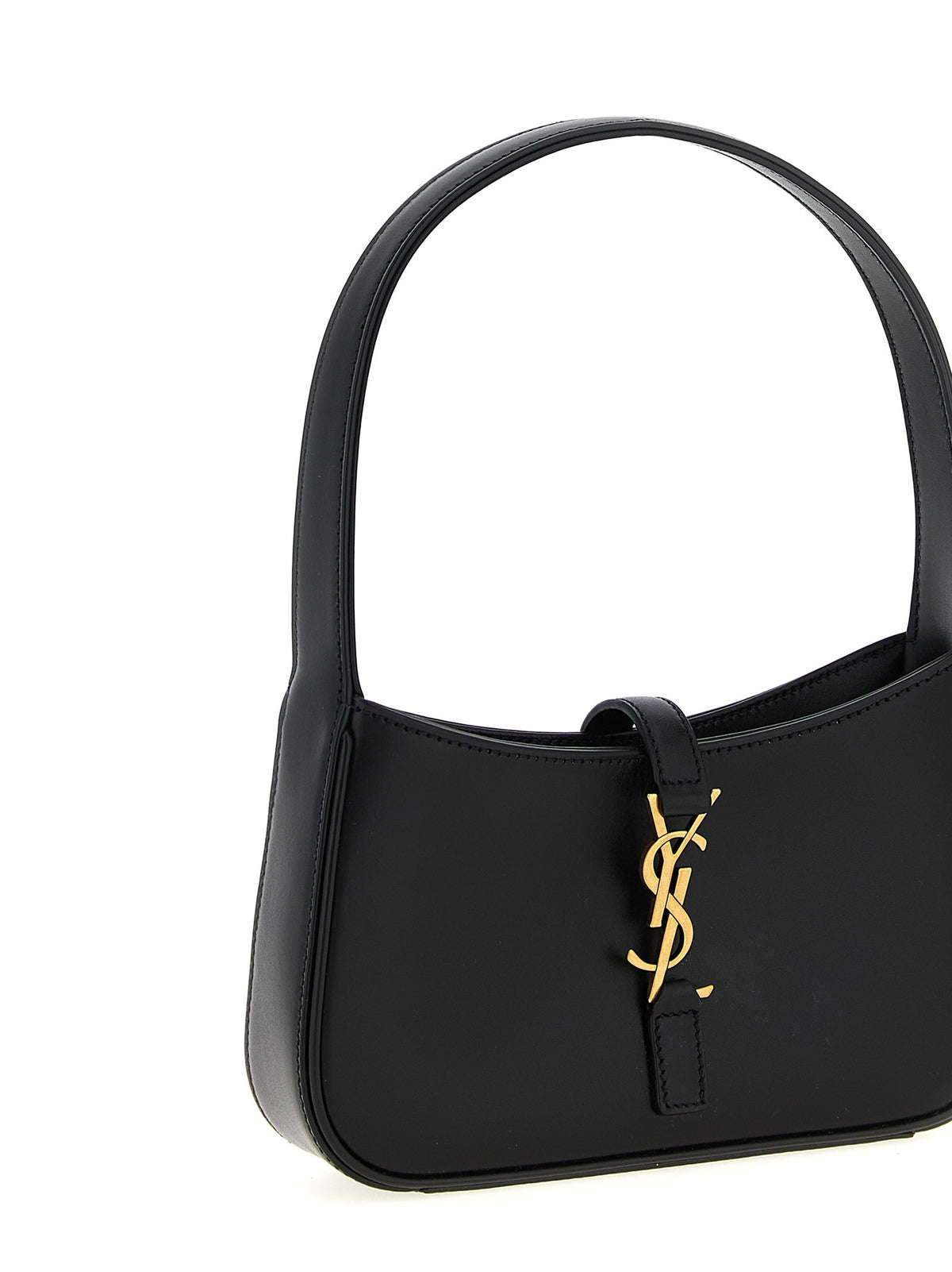 Saint Laurent Hobo Le À Mini Handbag Black