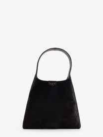 ALAÏA Women's Hobo Pony Skin Handbag Chocolat