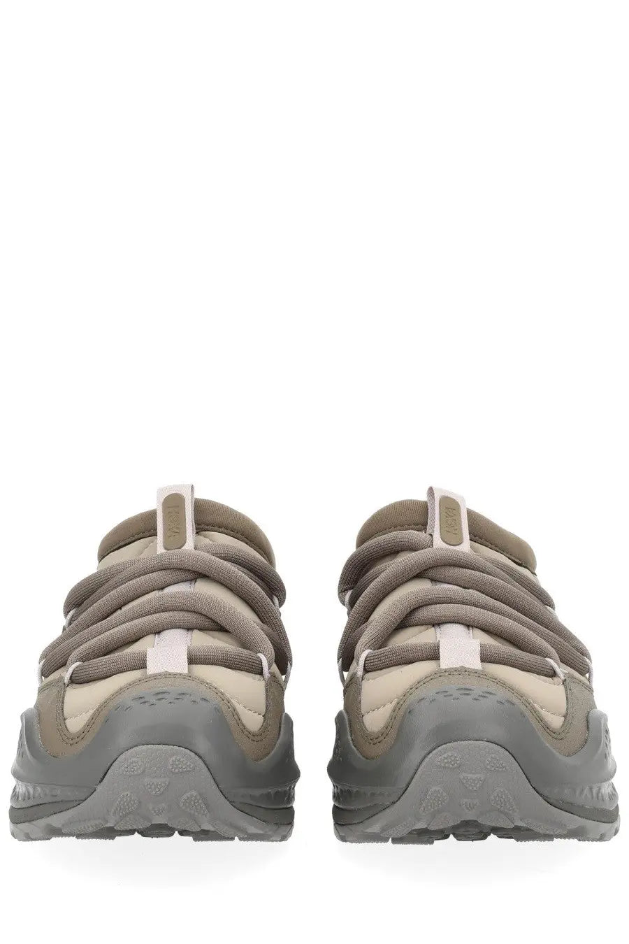 Beige and olive green hoka unisex now first sneaker brown chunky sneakers with thick rubber sole