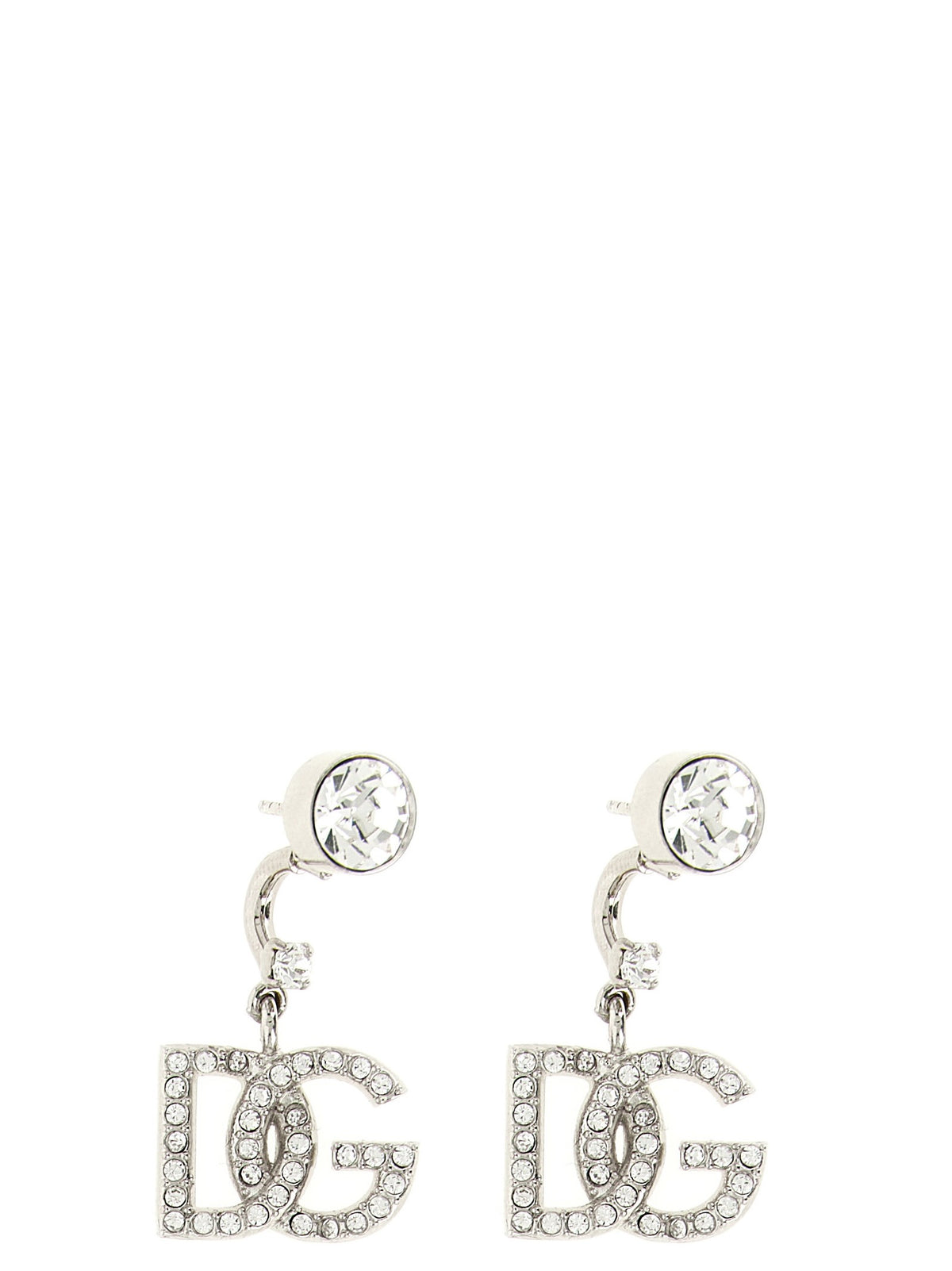 Dolce &amp; Gabbana Holiday Earrings Silver