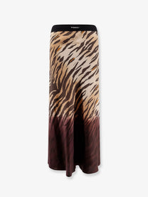 Pinko Women's Hollie Viscose Skirt Gold