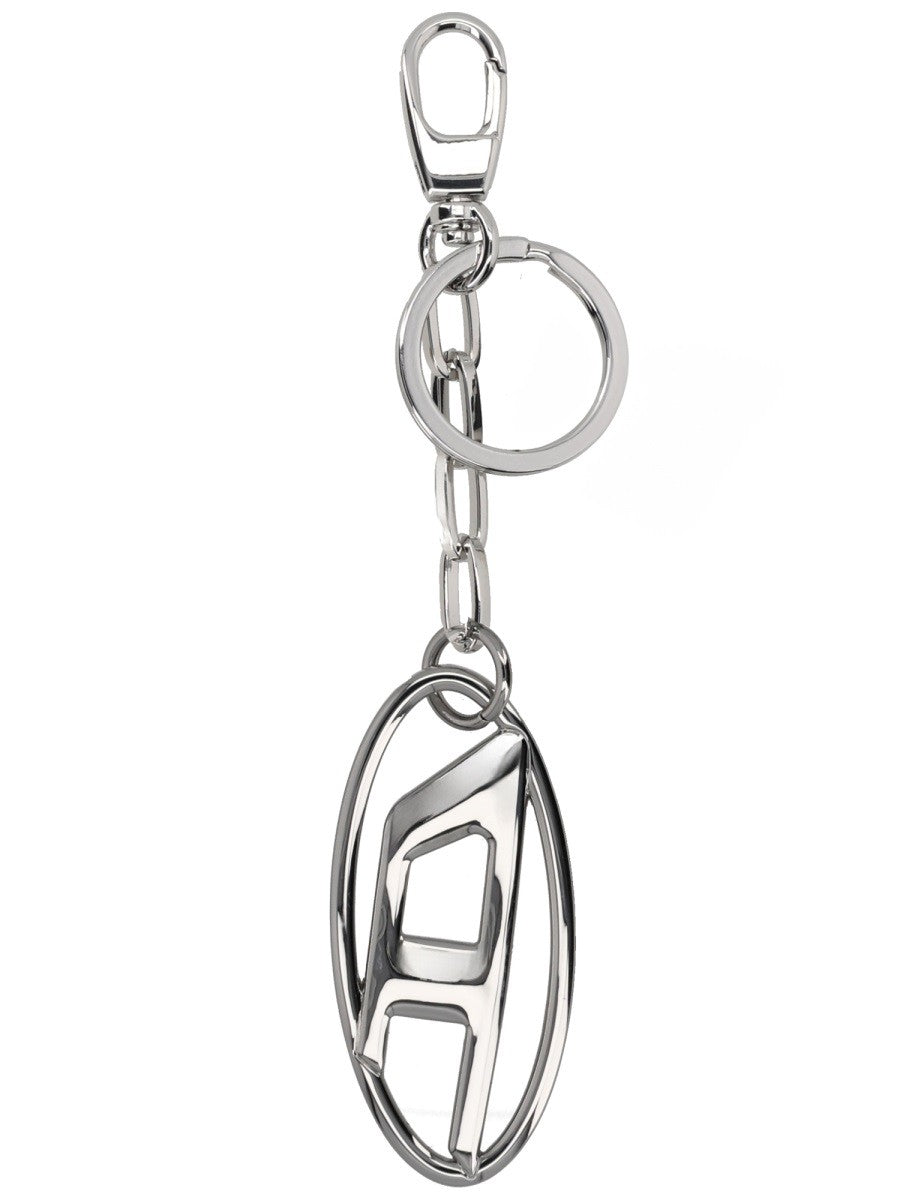 Diesel Women's Holy Keychain Silver