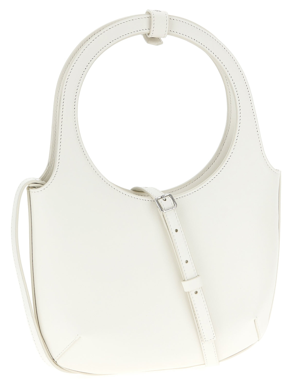 courrèges Holy Handbag White