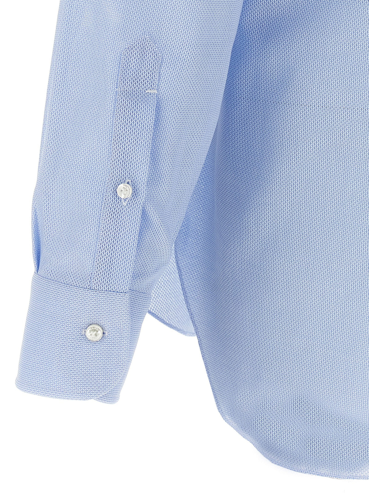 Barba Honeycomb Shirt Blue