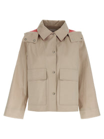 Yves Salomon Army Honolulu Jacket Beige