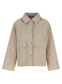 Yves Salomon Army Honolulu Jacket Beige