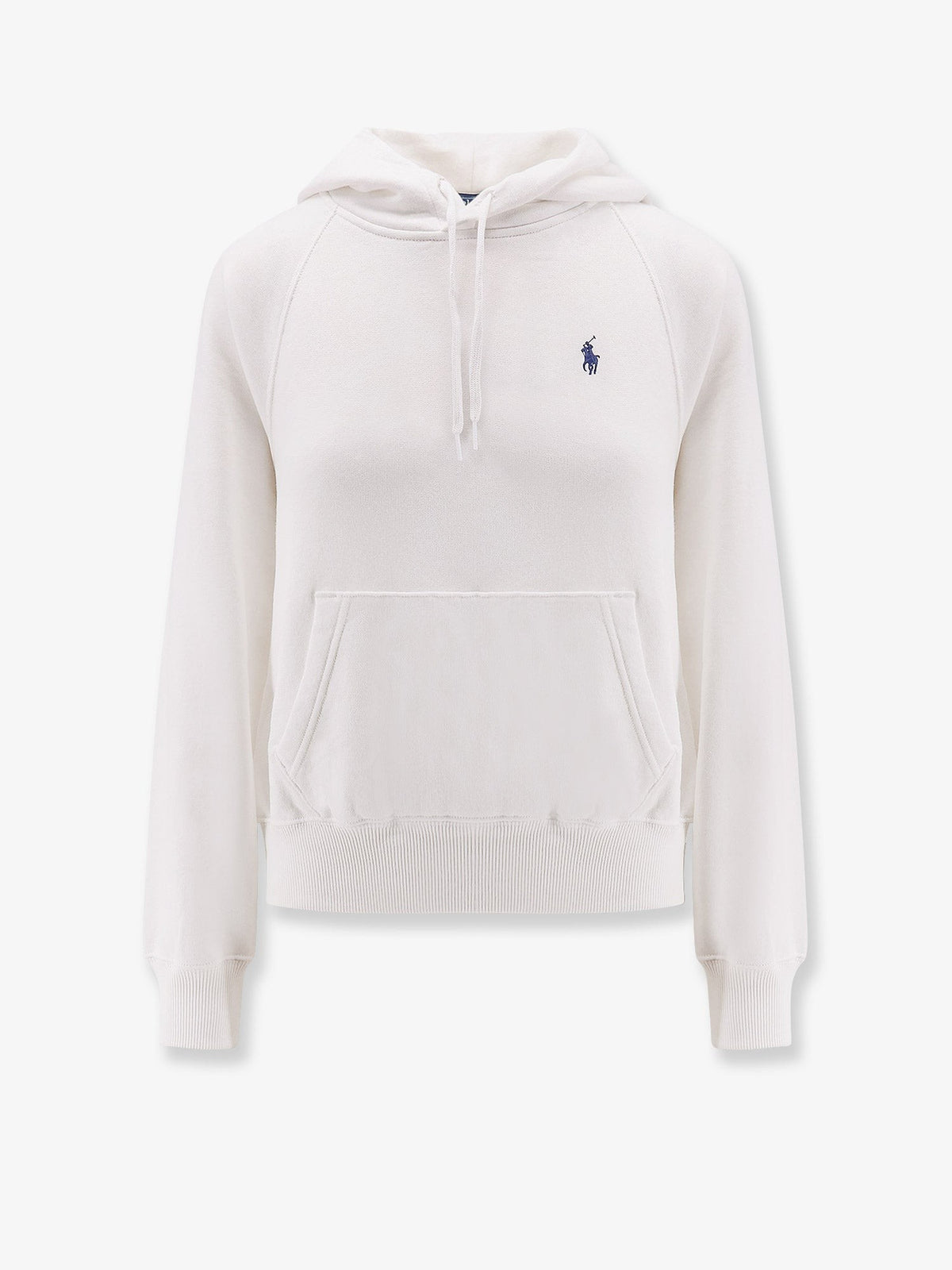 Polo Ralph Lauren Women's Hooded Cotton Sweatshirt White