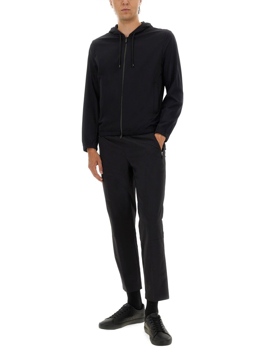 BOSS Men's Hooded Jacket Black