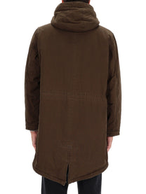 ASPESI Men's Hooded Parka Green