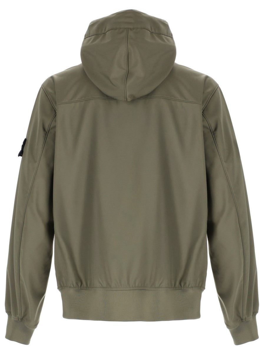 Stone Island Men's Hooded Parka Green