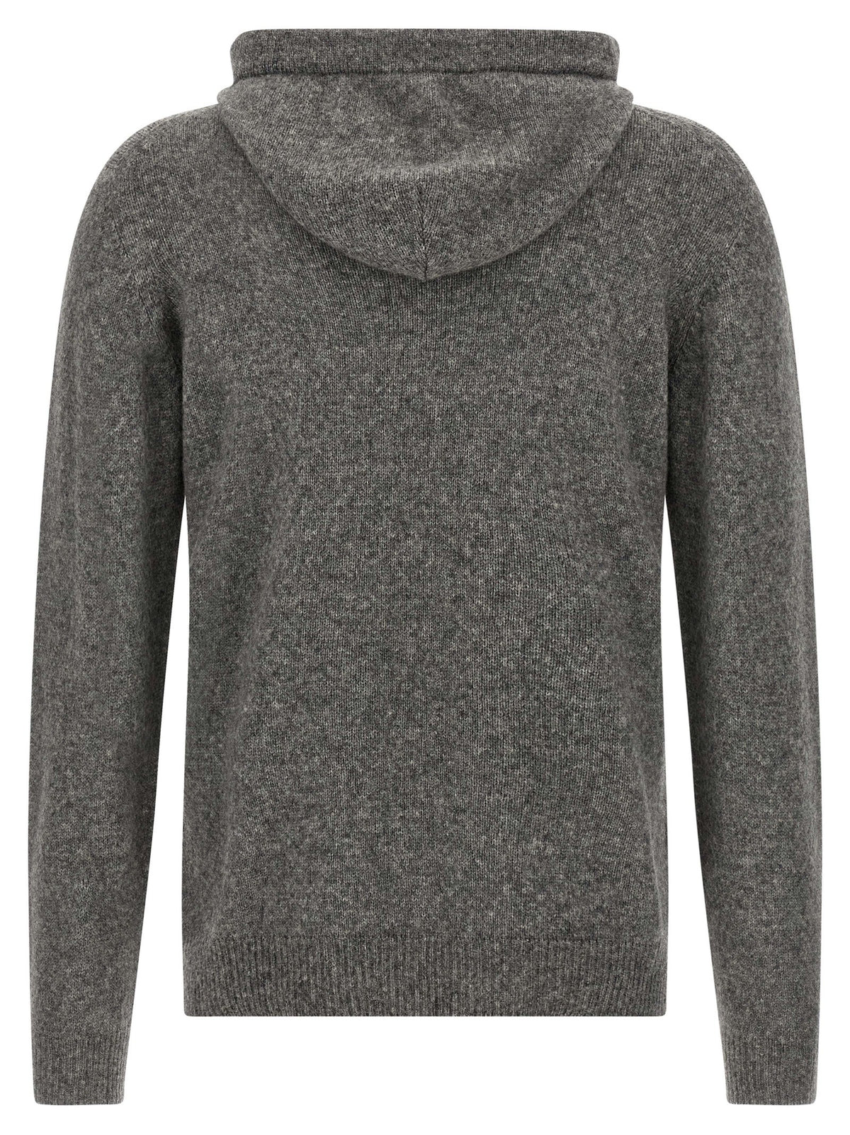 Roberto Collina Hooded Sweater Grey