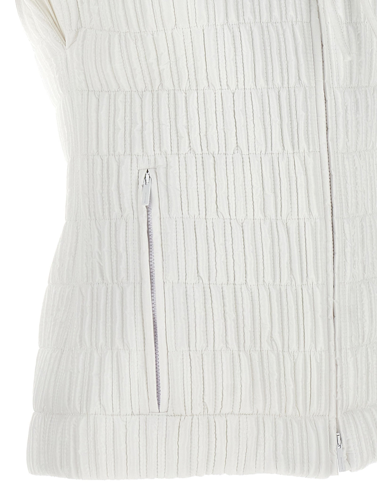 Ferragamo Hooded Vest White