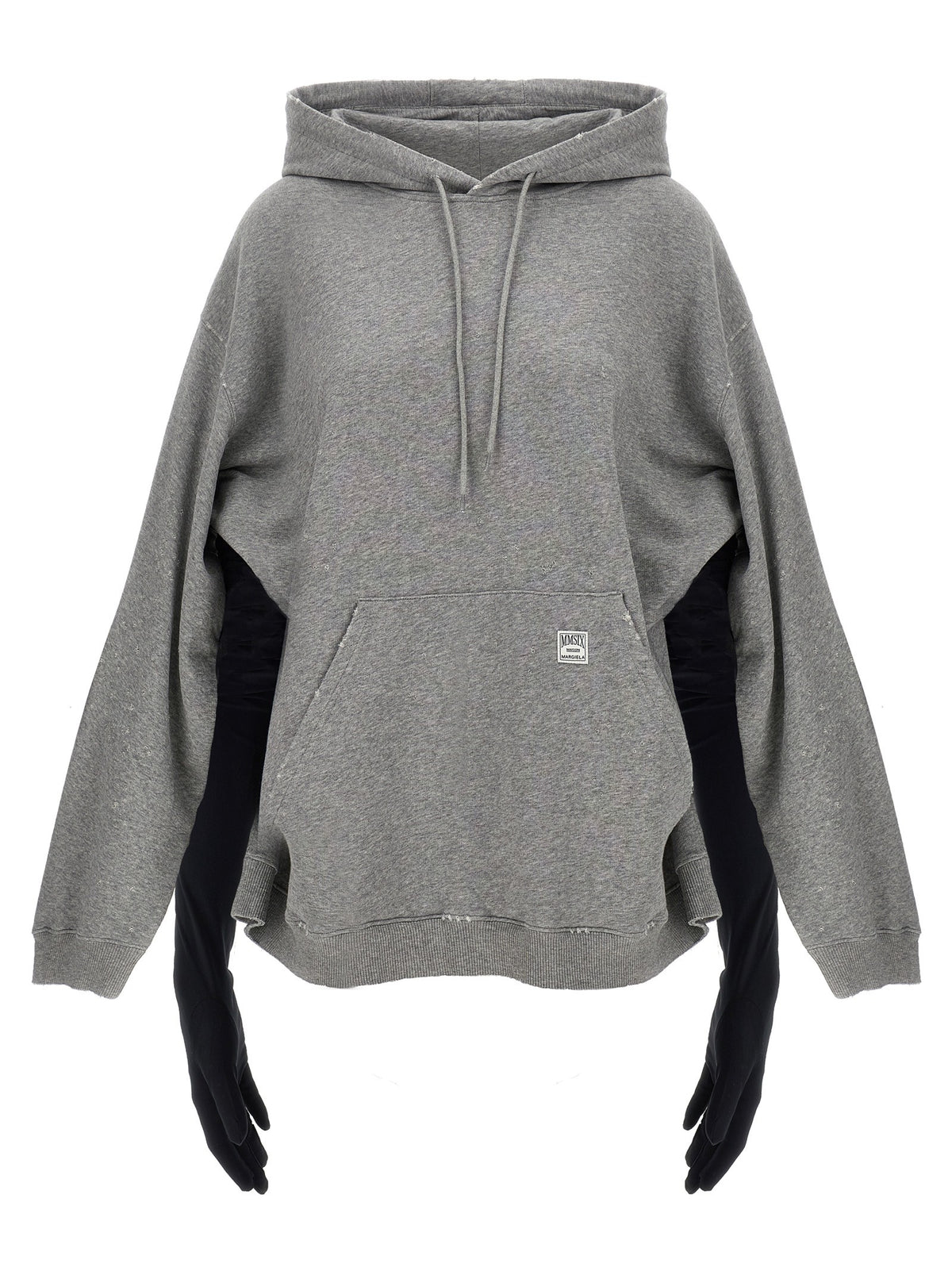 MM6 Maison Margiela Hoodie Dress Grey