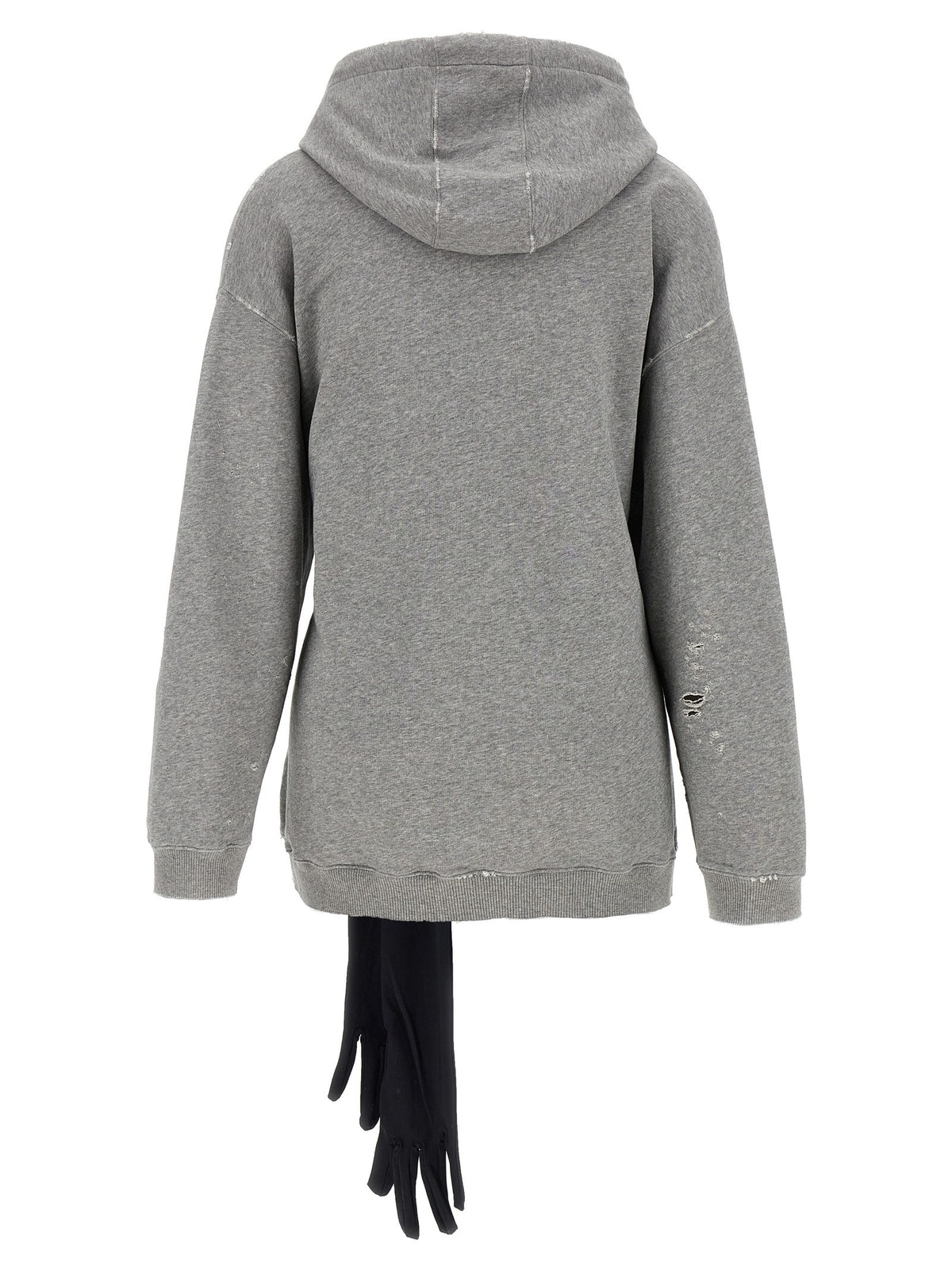 MM6 Maison Margiela Hoodie Dress Grey