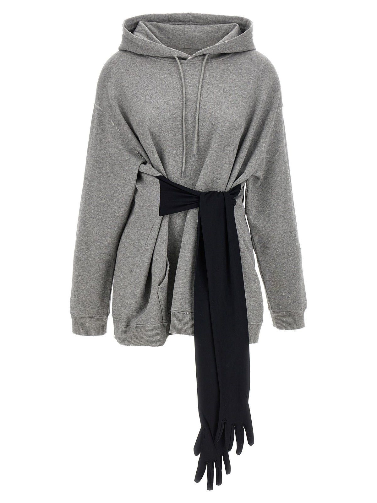 MM6 Maison Margiela Hoodie Dress Grey
