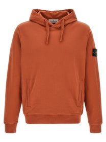 Stone Island Hoodie Orange