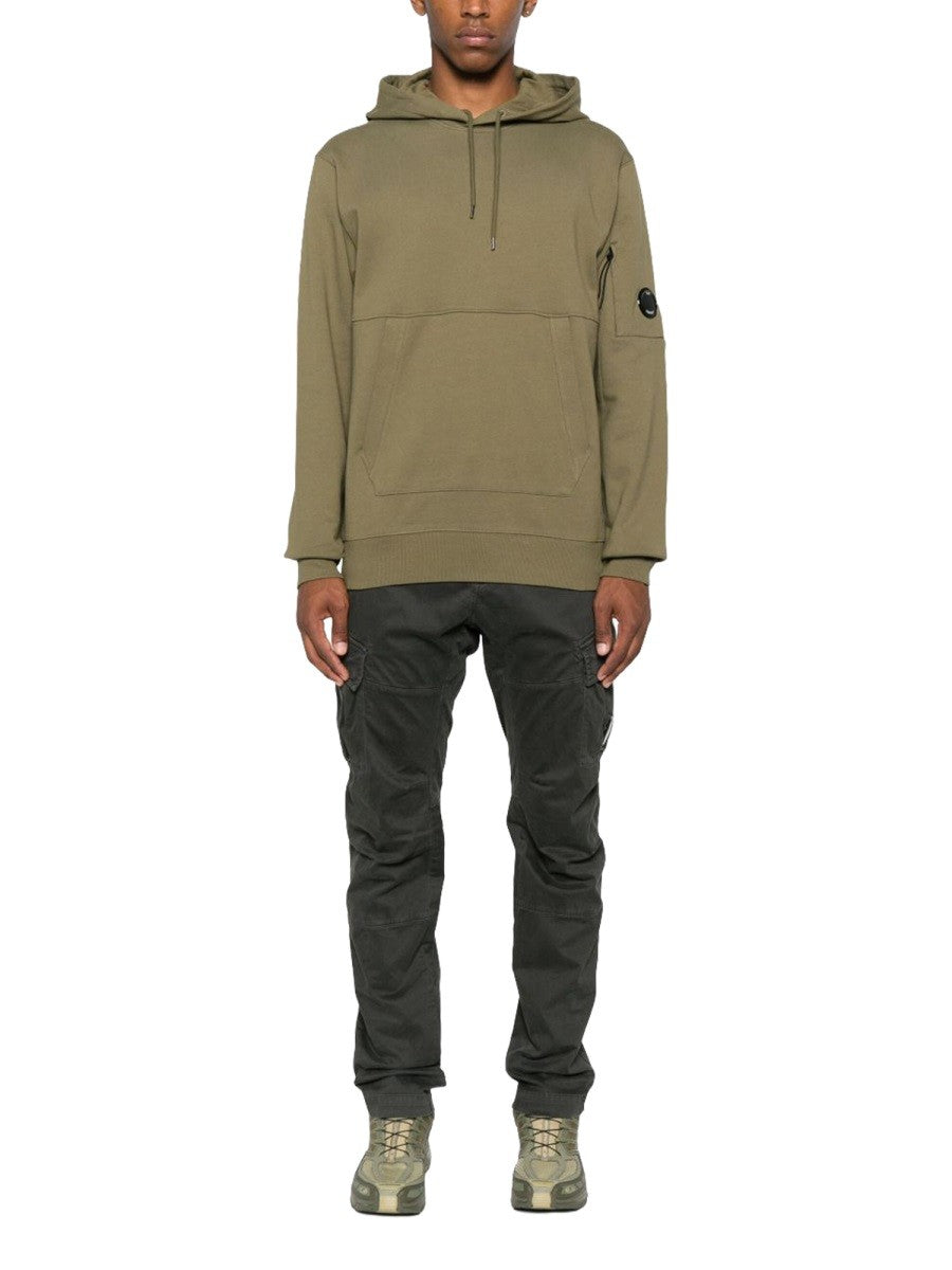 C.P. Company Men's Hoodie Green, view 2