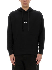 MSGM Men's Hoodie Black