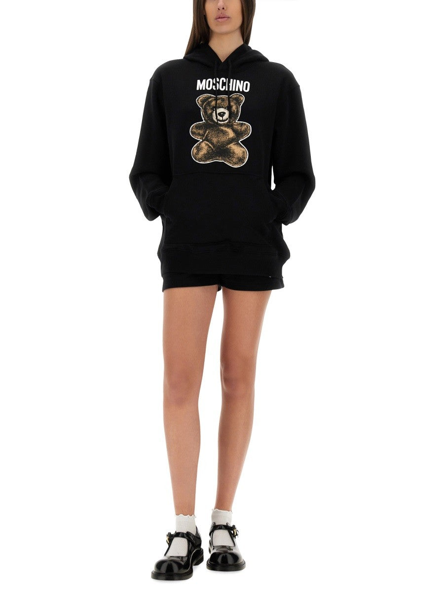 Moschino Women's Hoodie Black