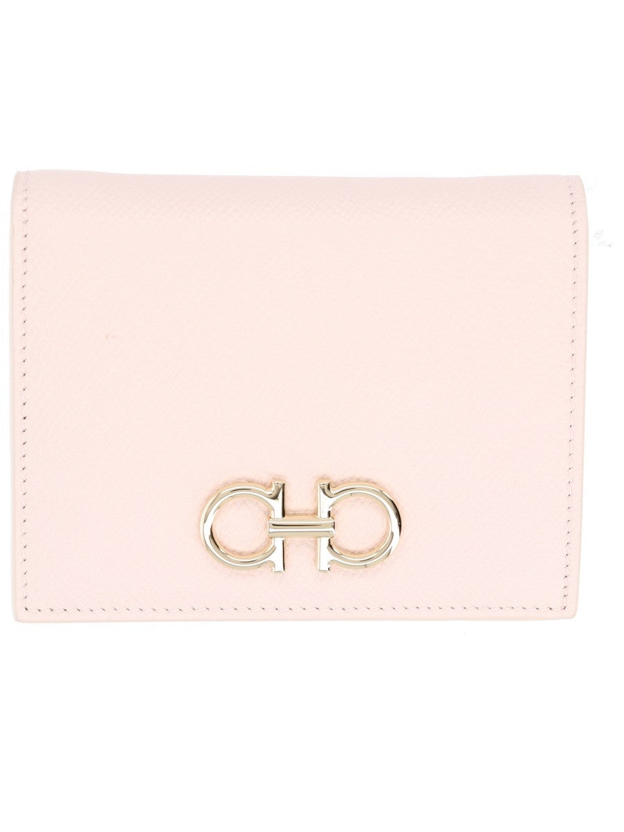 Ferragamo Women's Hooks Wallet Pink