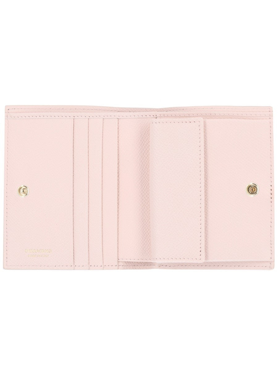 Ferragamo Women's Hooks Wallet Pink
