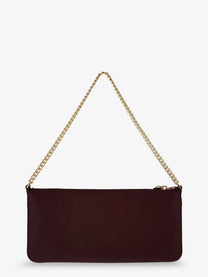 Pinko Women's Horizontal Flat Leather Crossbody Bag Red