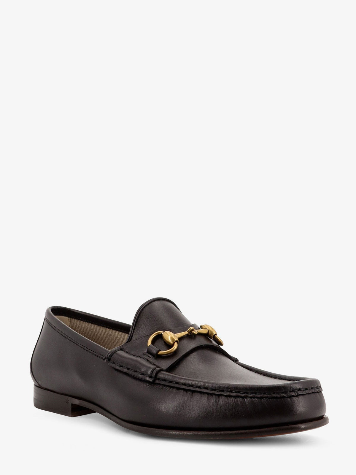 Gucci Men's Horsebit Leather Loafer Brown