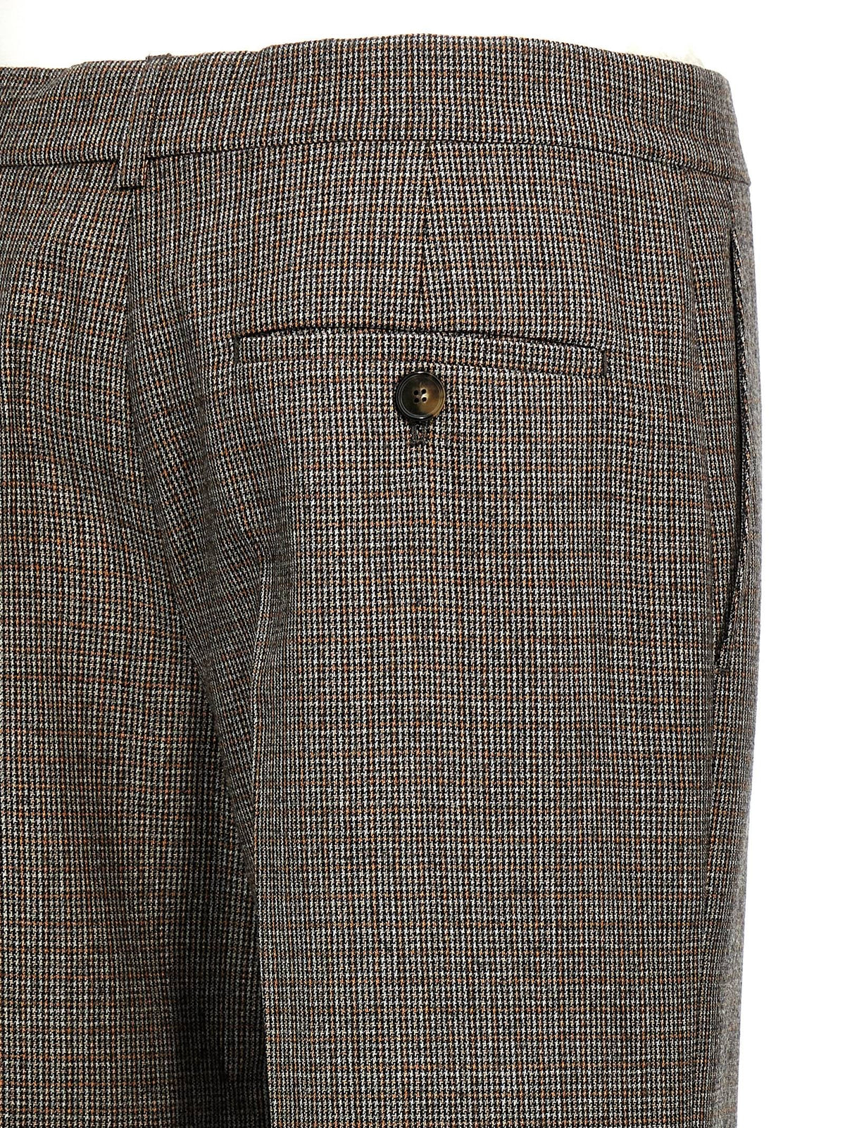 Stella McCartney Houndstooth Foot Pants Grey